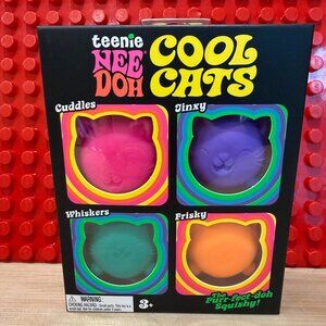 NEEDOH Cool Cats four pack BRAND NEW